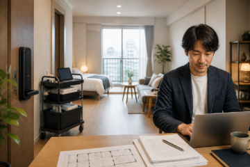 民泊IT活用と効率化実例のアイキャッチ画像
