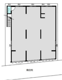 北区中十条貸店舗　1階