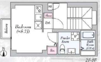 千代田区岩本町マンション 4階