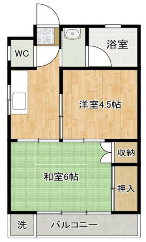 江東区亀戸マンション1階