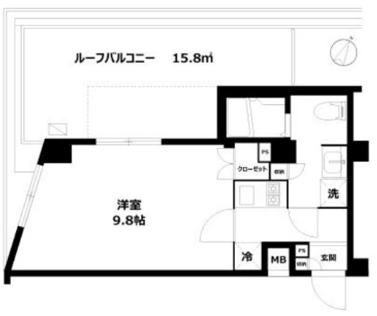 大田区久が原マンション 4階