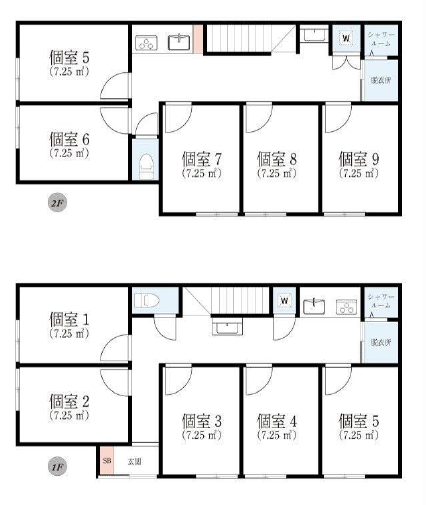 相模原市南区シェアハウス一棟