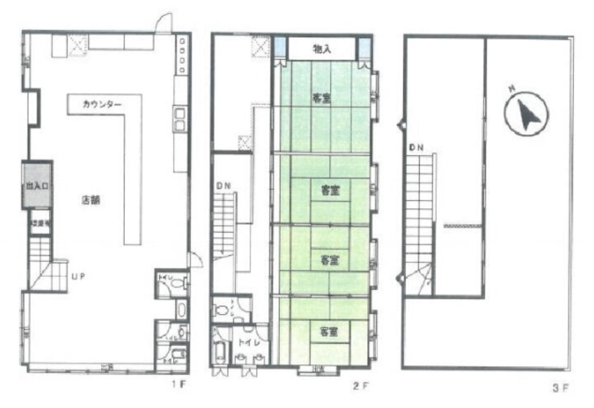 八王子市石川町ビル1～3階