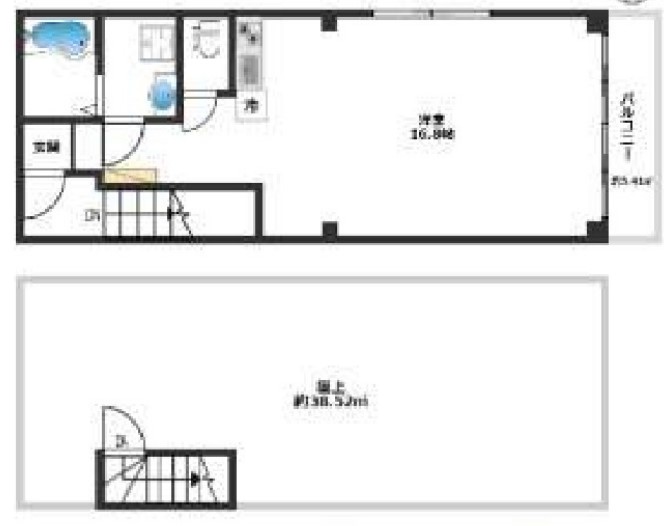 板橋区南常盤台マンション4階