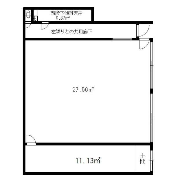 目黒区目黒本町マンション1階