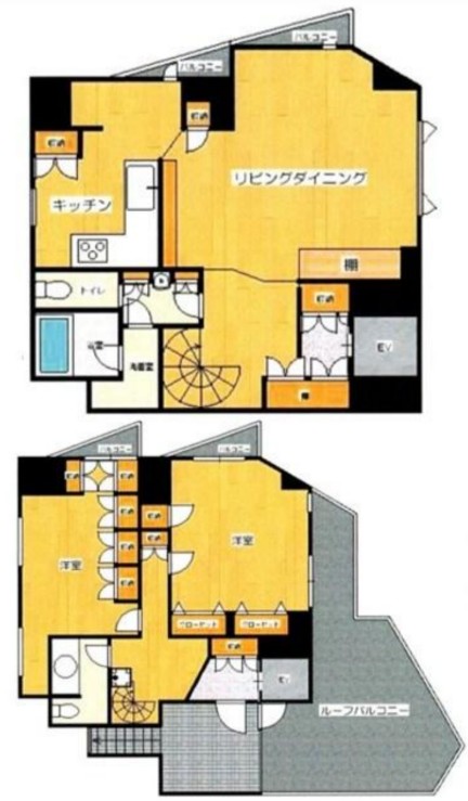中野区江原町マンション4階・5階