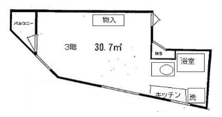 文京区湯島ビル3階