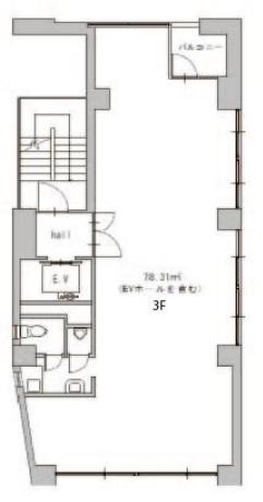 新宿区早稲田鶴巻町ビル 3階