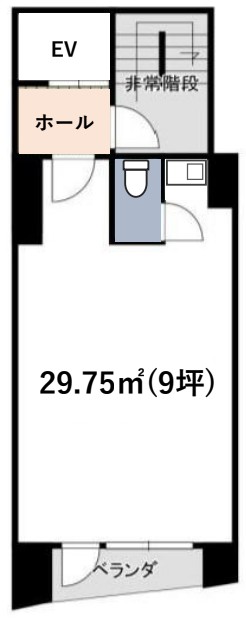 渋谷区円山町ビル8階