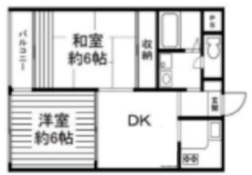 豊島区池袋マンション 2階