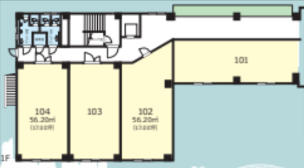 港区赤坂ビル　1階