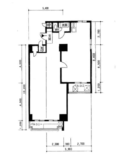 杉並区高円寺南マンション4階
