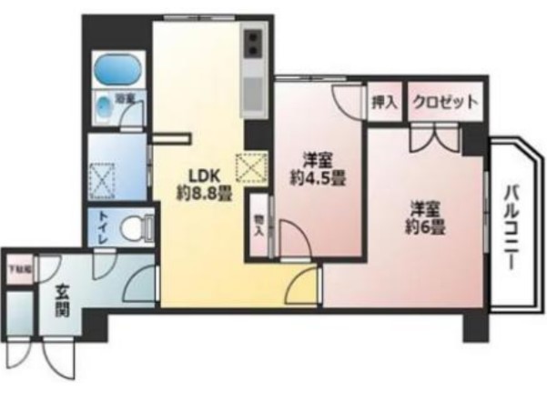 荒川区西日暮里マンション3階