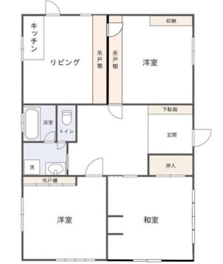 葛飾区立石戸建2階