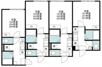 大田区北糀谷アパート1階