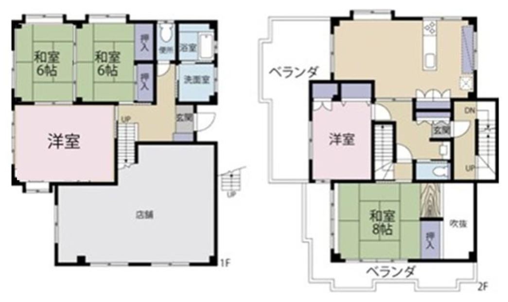葛飾区水元店舗・事務所1・2階