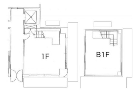 港区新橋ビル 地下1階・1階
