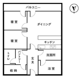 新宿区新宿マンション 5階