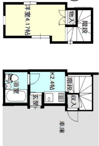 足立区関原貸家