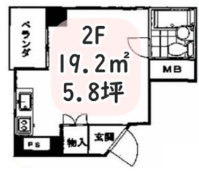 渋谷区広尾ビル2階