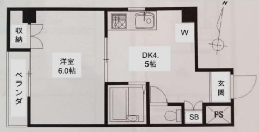 渋谷区笹塚マンション 9階