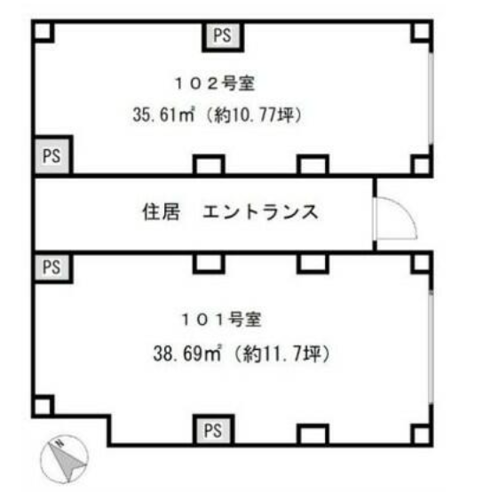 江東区北砂店舗101号室