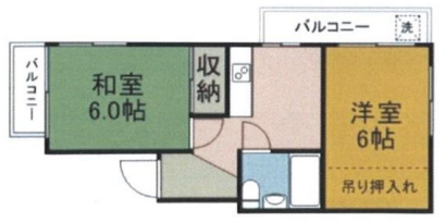 大田区北千束マンション2階