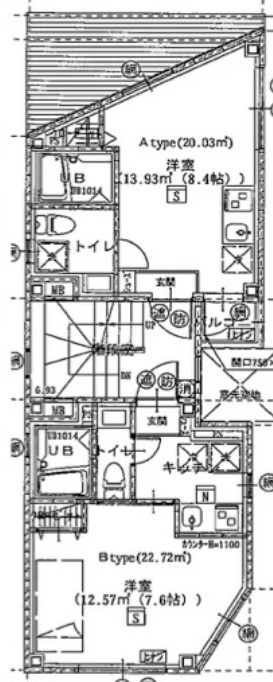 中野区弥生町マンション5階