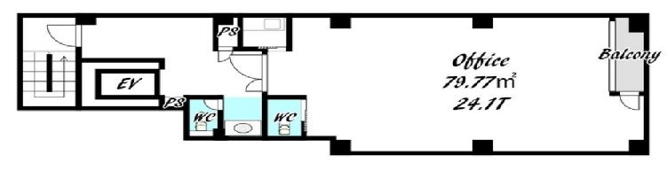 大阪市中央区ビル 4階