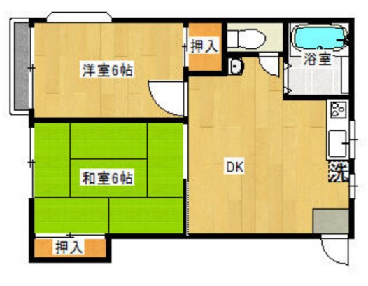 江戸川区一之江アパート1階