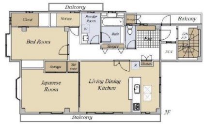 江東区亀戸マンション 3階