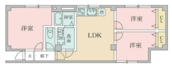 大田区東嶺町マンション4階