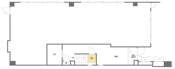 さいたま市中央区ビル 1階