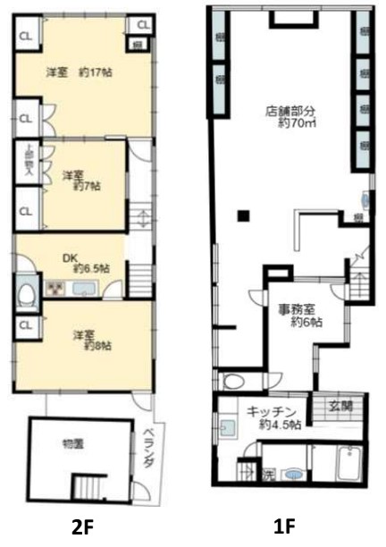 江戸川区東小松川一棟
