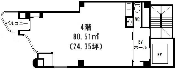 千代田区飯田橋ビル 4階