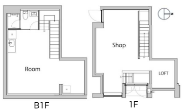 目黒区青葉台マンション 1階＋地下1階①