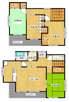 仙台市太白区八木山弥生町出租住宅