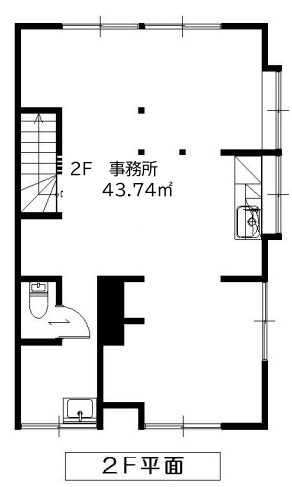 文京区小石川店铺兼办公室2层