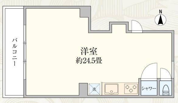 文京区本駒込コーポ4階