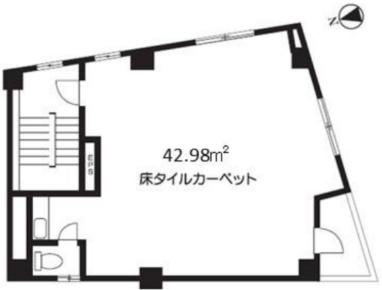 中央区新川ビル2階