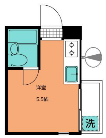 世田谷区池尻公寓4层