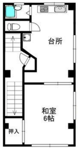 中野区鷺宮マンション2階