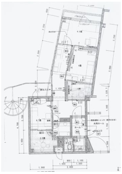 杉並区荻窪公寓2层