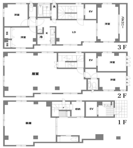 港区西麻布ビル一棟