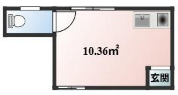 新宿区築地町マンション1階