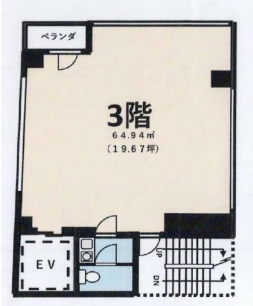 ビル3階