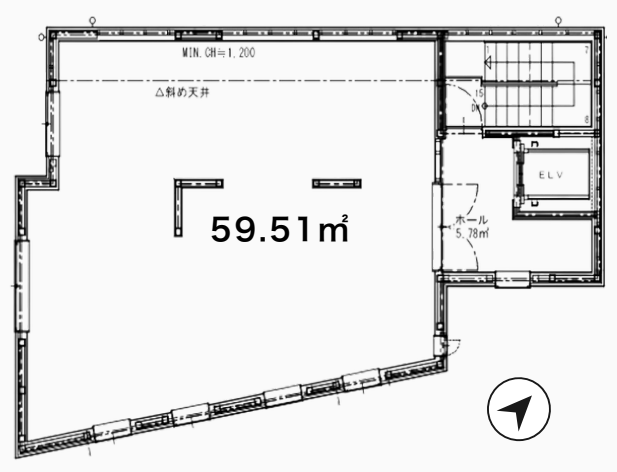 練馬区大楼3层