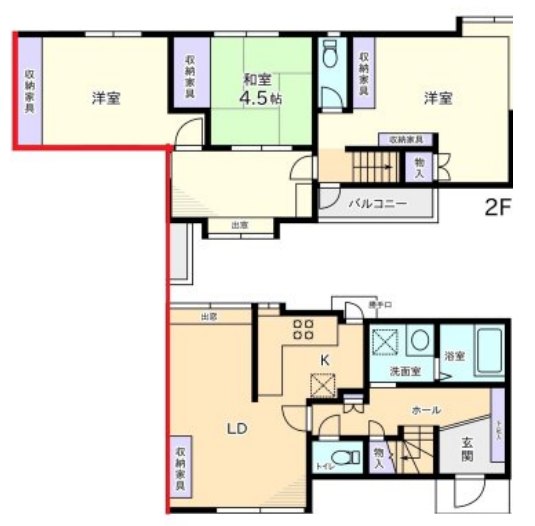 大田区戸建1-2階