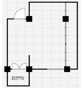 新宿区大楼地下1层