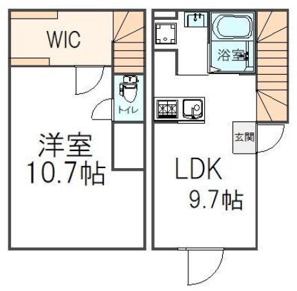 新宿区公寓地下1层
